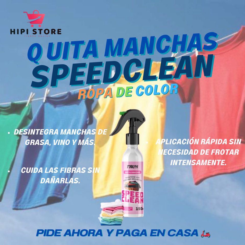 SPEED CLEAN - QUITAMANCHAS