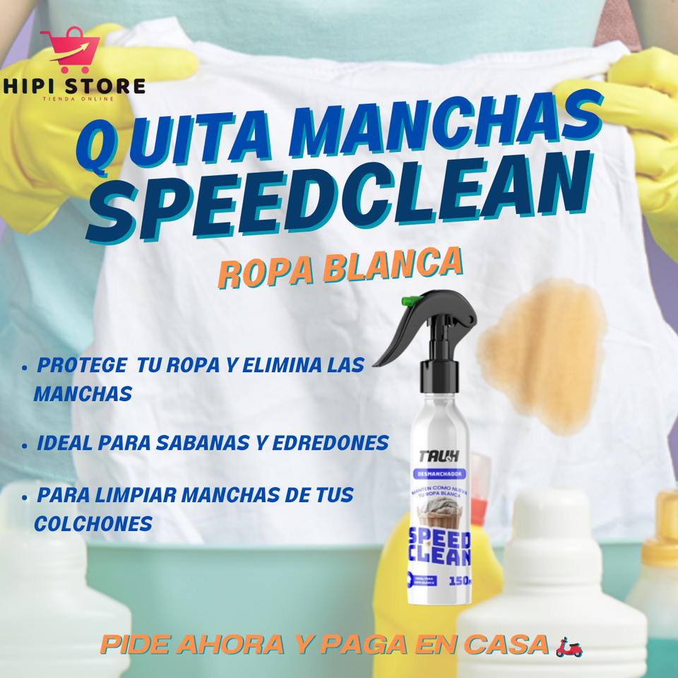 SPEED CLEAN - QUITAMANCHAS