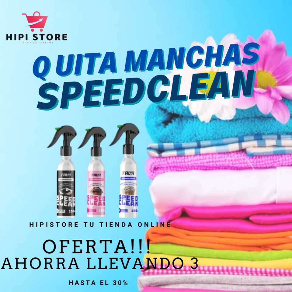 SPEED CLEAN - QUITAMANCHAS